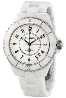 Chanel J12 H5700 White ceramic White