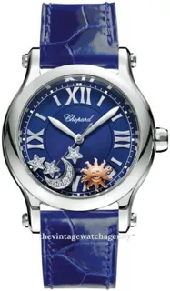 Chopard Happy Sport 278559-3011 brushed/polished steel Blue