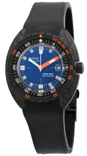 Doxa SUB 300 822.70.201.20 Carbon fiber Blue