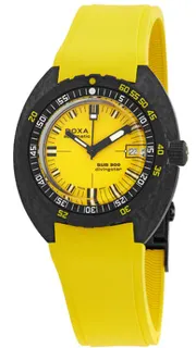 Doxa SUB 300 822.70.361.31 Carbon fiber Yellow