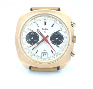 Elgin Yellow gold and Stainless steel Silver