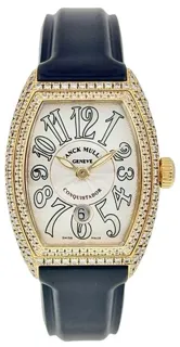 Franck Muller Conquistador LADY SC D 28mm Yellow gold Silver