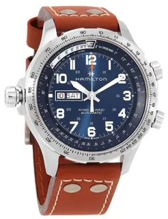 Hamilton Khaki Aviation H77765541 Stainless steel Blue