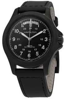 Hamilton Khaki Field H64465733 Stainless steel Black