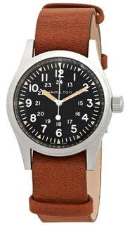 Hamilton Khaki Field H69439531 Stainless steel Black