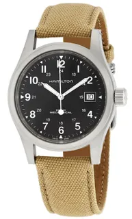 Hamilton Khaki Field H69439933 Stainless steel Black