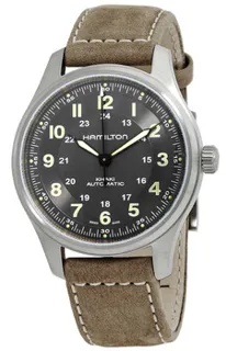 Hamilton Khaki Field H70545550 Titanium Black