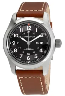 Hamilton Khaki Field H70555533 Stainless steel Black