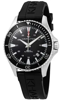 Hamilton Khaki Navy H82335331 Stainless steel Black