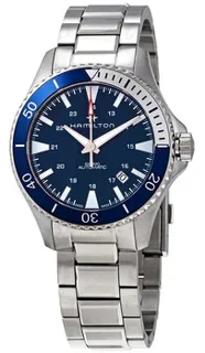 Hamilton Khaki Navy Scuba H82345141 Stainless steel Blue