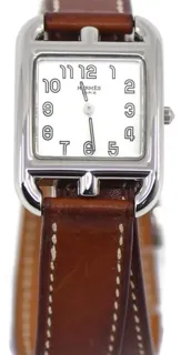 Hermès Cape Cod CC1.210 23mm Stainless steel Gray