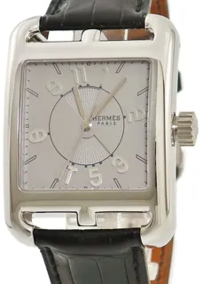 Hermès Cape Cod CD4.890 50mm White gold Gray