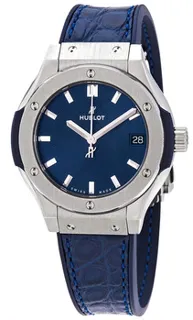 Hublot Classic Fusion Blue 581.NX.7170.LR Titanium