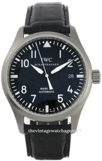 IWC Pilot IW325501 Stainless steel Black