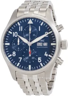 IWC Pilot IW3780-04 Stainless steel Blue