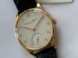 IWC Portuguese IW5441 42mm Rose gold Silver