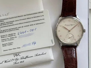 IWC Portuguese IW5441 42mm Stainless steel Silver