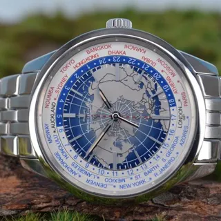 Jaeger-LeCoultre Geophysic 503.8.T2.S Q8108420 42mm Stainless steel Silver