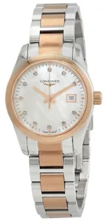 Longines Conquest Classic L2.286.3.87.7 Stainless steel White