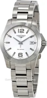 Longines Conquest L3.377.4.76.6 Stainless steel Silver