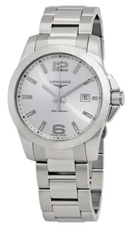 Longines Conquest L3.759.4.76.6 Stainless steel Silver