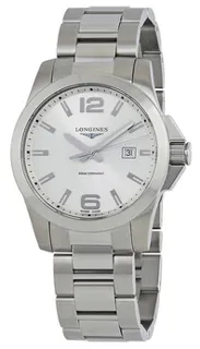 Longines Conquest L3.760.4.76.6 Stainless steel Silver