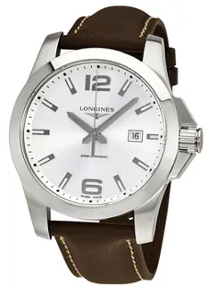 Longines Conquest L37604765 Stainless steel Silver