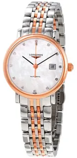 Longines Elegant L43105877 Stainless steel White