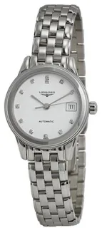 Longines Flagship L4.274.4.27.6 Stainless steel White