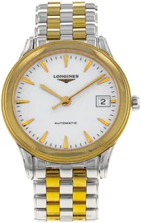 Longines Flagship L4.774.3.22.7 Stainless steel White