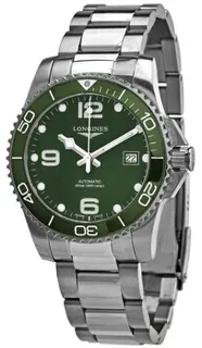 Longines HydroConquest L3.781.4.06.6 Stainless steel Green