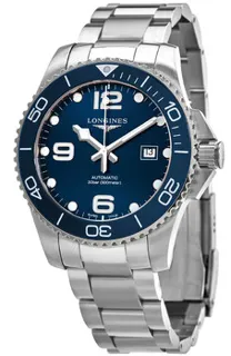 Longines HydroConquest L3.782.4.96.6 Stainless steel Blue