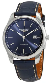 Longines Master L2.893.4.92.0 Stainless steel Blue