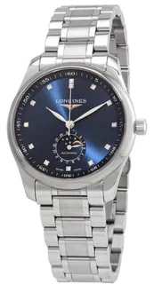 Longines Master L29094976 Stainless steel Blue