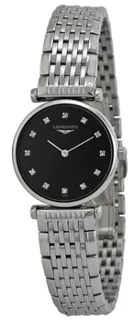 Longines La Grande Classique L4.209.4.58.6 Stainless steel Black