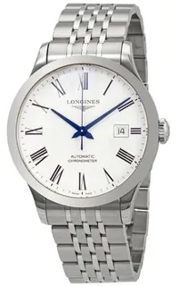 Longines Record L2.821.4.11.6 | Stainless steel