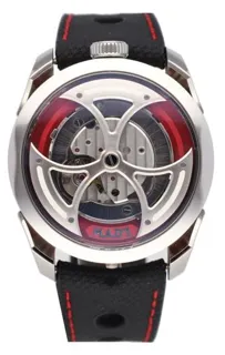 MB&F MAD 1 42mm Stainless steel Red