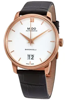 Mido Baroncelli M0274263601800 Stainless steel White