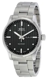 Mido Multifort M005.430.11.061.80 Stainless steel Gray