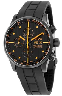 Mido Multifort M005.614.37.051.01 Stainless steel Black