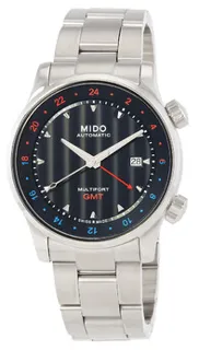 Mido Multifort M005.929.11.051.00 Stainless steel Black