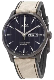 Mido Multifort M038.431.37.051.09 Stainless steel Black