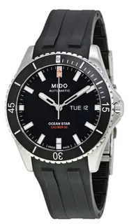 Mido Ocean Star M026.430.17.051.00 Stainless steel Black