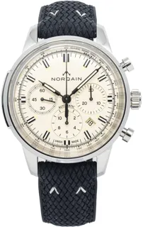 Norqain Freedom 60 Chrono N2200S22C Stainless steel Cream