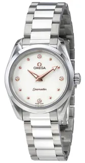 Omega Aqua Terra 220.10.28.60.54.001 Stainless steel White