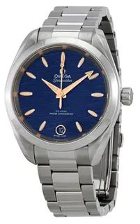 Omega Aqua Terra 220.10.34.20.03.001 Stainless steel Blue