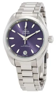 Omega Aqua Terra 220.10.34.20.10.002 Stainless steel Purple