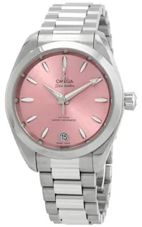 Omega Aqua Terra 220.10.34.20.10.003 Stainless steel Pink