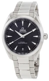 Omega Aqua Terra 220.10.41.21.01.001 Stainless steel Black