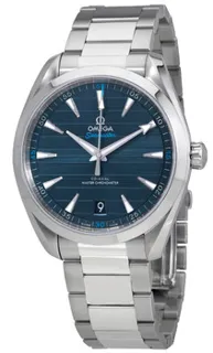 Omega Aqua Terra 220.10.41.21.03.001 Stainless steel Blue